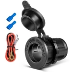 Anina 12V Car Cigarette Lighter Socket With Cover Waterproof Cap Power Outlet.... Fixed Price $15.45.
