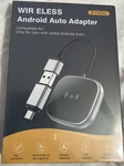Vnilrgle Wireless Android Auto Adapter Carplay BY6969C - Black. Fixed Price $29.99.