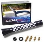 3" Checkered White/black Checkerboard Theme Short Antenna For Mini Cooper. Fixed Price $11.89.