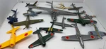 Vtg Lot 15 Wwii Toy Aircraft Model Airplanes Japan Usa Military Parts Repair. Fixed Price $135.00.
