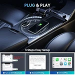 Graywater Wireless Carplay Adapter Ios 10+ Dongle Fit Cars 2015+ - Black. Fixed Price $29.44.