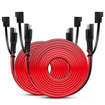 Nilight 12FT Sae To Extension Cable Dc Cord 16AWG Wire Harness. Fixed Price $16.55.