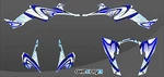 Set Sticker Graphics Kit Water Kymco Maxxer 300. Fixed Price $171.80.