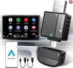 Bytewave Android Auto Wireless Adapter, 2025 Nfc & Bluetooth 5.3 Convert. Fixed Price $50.50.