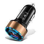 Dual Ports 3.1A Usb Car Cigarette Charger Lighter Digital Led Voltmeter 12V/24V. Fixed Price $6.95.