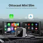 Ottocast Mini Cube 3.0 Usb Wireless Carplay Adapter+android Auto Plug Dongle. Fixed Price $35.00.
