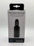 Garmin High Speed Multi-charger Vehicle Power Adapter 010-10723-17 Nib. Fixed Price $19.77.
