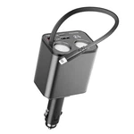 Retractable Car Charger Cigarette Lighter Splitter 159W Fast - In. Fixed Price $18.26.