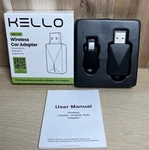 Kello Wireless Carplay Adapter 5GHZ Wifi Iphone Android Auto. Fixed Price $20.69.