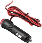 12V 24V Male Plug Cigarette Lighter Adapter, 10A On Off Switch Cord With & 1.5M. Fixed Price $12.24.