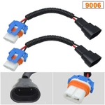 2PCS 9006 HB4 Headlight Low Beam Ceramic Wire Harness Extension Socket Connector. Fixed Price $12.99.