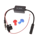 Universal Car Stereo Fm Radio Antenna Signal Booster Amplifier AMP,12V Black. Fixed Price $11.10.