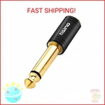 Tisino 1/4 Mono To 3.5MM Stereo Adapter, Gold Plated 6.35MM Ts Male 1/8 Inch. Fixed Price $10.83.