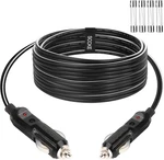 Heavy-duty 20A 10FT / 3.05M 14 Awg Male To Plug Cigarette Lighter Charger. Fixed Price $21.25.