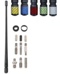 - 13 Inch Rubber Carbon Fiber (black, Blue, Gold, Green, Red, Silver) Antenna.... Fixed Price $40.49.