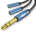 Millso 6.35MM 1/4 Male To Dual 3.5MM 1/8 12 Inch 30 Cm, Sapphire Blue. Fixed Price $21.73.