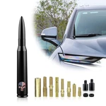 Ajxn 1 Car Truck Bullet Antenna, Skull Design Short Antennas, Pc, Black. Fixed Price $17.58.