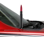 Votex - Made Usa 50 Caliber Black With Red Bullet Aluminum Antenna Fit.... Fixed Price $41.68.