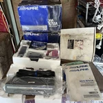 Alpine Navigation System Package NVA-751A With KTE-501N 2ND Car Kit. Fixed Price $279.00.