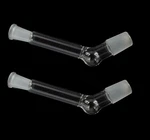 Chem-si Glass Adapter Bent 18MM To 9MM Female Frosted Mini Whip 2 Pack. Fixed Price $14.99.