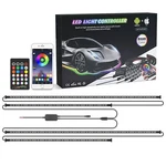 Mictuning Rgb Led Strip Car Tube Underglow Underbody Neon Light Kit. Fixed Price $35.99.