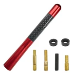 Tuxihapp Carbon Fiber Short Antenna, 4.72" Aluminum 0.59 Inch, Red. Fixed Price $15.99.