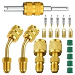 Norkmdi 20PCS Car R410A Mini Split Adapter Kit, 2PCS Golden/green/silver. Fixed Price $16.99.