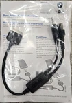 Bmw Genuine Usb/audio Y-cable Adapter Part Number 61122338491. Fixed Price $22.95.