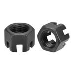 Uxcell Hexagon Slotted Nut, Grade 4.8 Carbon Steel M14X1.5MM, Black. Fixed Price $15.99.