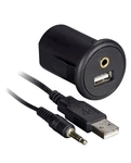 Metra Install Bay IBR91 Snap-in Cable Extension W/ 3.5MM Aux & Usb 1.5 Meters. Fixed Price $10.00.