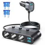 2026 Upgraded In Cigarette Lighter Adapter, Joyroom 179W Car Black. Fixed Price $29.05.