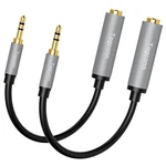 3.5MM Aux To 6.35MM Female Audio Adapter 2 Pack, 1/8 Inch Black. Fixed Price $12.03.
