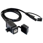 Motopower MP0609C 3.1AMP Waterproof Motorcycle Dual Usb Charger Kit Sae. Fixed Price $18.41.