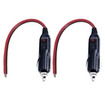 Sparking 12V Replacement Cigarette Lighter Male Plug With Lead - 3PACK, Red. Fixed Price $15.86.