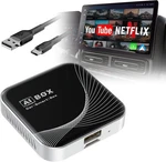 Terunsoul 3-IN-1 Wireless Carplay Adapter & Android Auto. Fixed Price $57.00.
