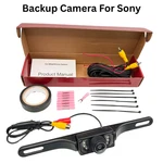 Rearview Backup Plate Camera For Sony XAV62BT XAV-62BT Install Kit. Fixed Price $36.90.