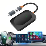 2025 New 2-IN-1 Wireless Carplay Adapter Usb Dongle For Iphone Apple Plug &. Fixed Price $34.99.