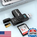 Usb 3.0 Sd Card Reader Rocketek 2 Slots Memory Build-in Micro. Fixed Price $19.72.