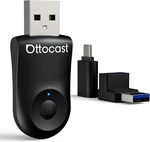 Ottocast Mini 2025 Wireless Carplay & Android Auto 2-IN-1 Adapter, Fast Black. Fixed Price $60.71.