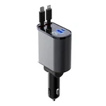 159W Gan Retractable Car Charger, 5-IN-1 Fast Charging Station With Usb-& 2.... Fixed Price $40.71.