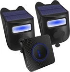 Qumox Solar-powered Driveway Alert System Wireless Motion Sensor Doorbell W.... Fixed Price $47.91.