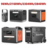 Solarplay 96/2160/2304/3840WH Power Station For Outdoor, Rv, Camping Generator. Fixed Price $89.00.