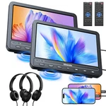 2X10.1" Dual Screen Car Dvd Players With Mounting Brackets Hdmi Usb/sd Av Out. Fixed Price $188.99.