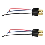 2PCS H4 Wiring Harness Headlight Connector, 3 Wire Way Female Power. Fixed Price $7.28.