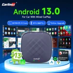 ANDROID13 Carlinkit Auto Wireless Carplay Ai Tv Box 8-CORE Split Screen. Fixed Price $280.24.