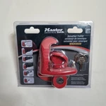 Master Lock 389DAT Universal Trailer Coupler Red Anti-theft Tow Hitch Secur. Fixed Price $45.00.