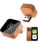 Aimoon Mini Wireless Carplay Adapter Wired Android Auto Plug. Fixed Price $19.99.