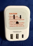 Tessan Model TS-161 -eu-c Adapter Us To Plug.. Fixed Price $5.99.