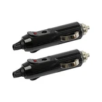 2PACK 12V Male Car Cigarette Lighter Socket Plug Connector Usa. Fixed Price $9.25.