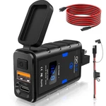 Randpow Motorcycle Phone Charger, Dual Usb Quick Char.... Fixed Price $32.00.